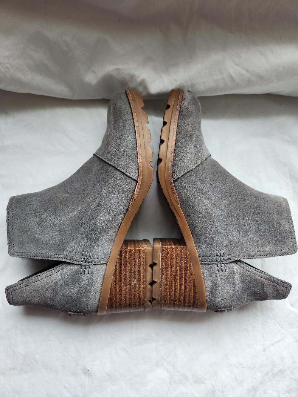 Sorel 'Cate' Suede Ankle Boot With Block Heel